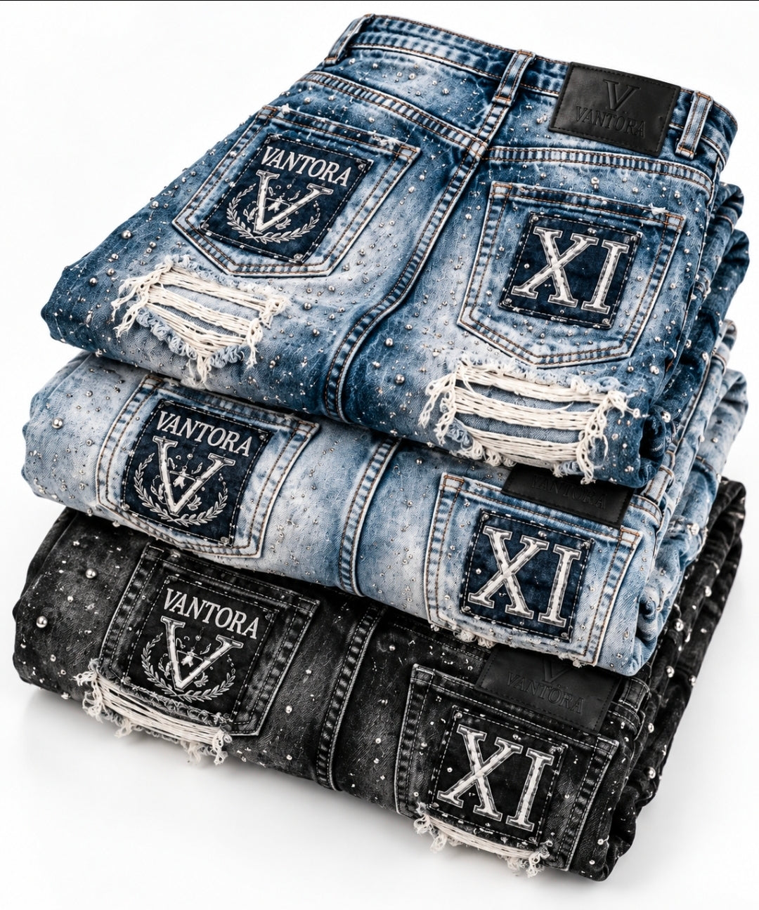 VANTORA Rebel XI Stacked Jeans